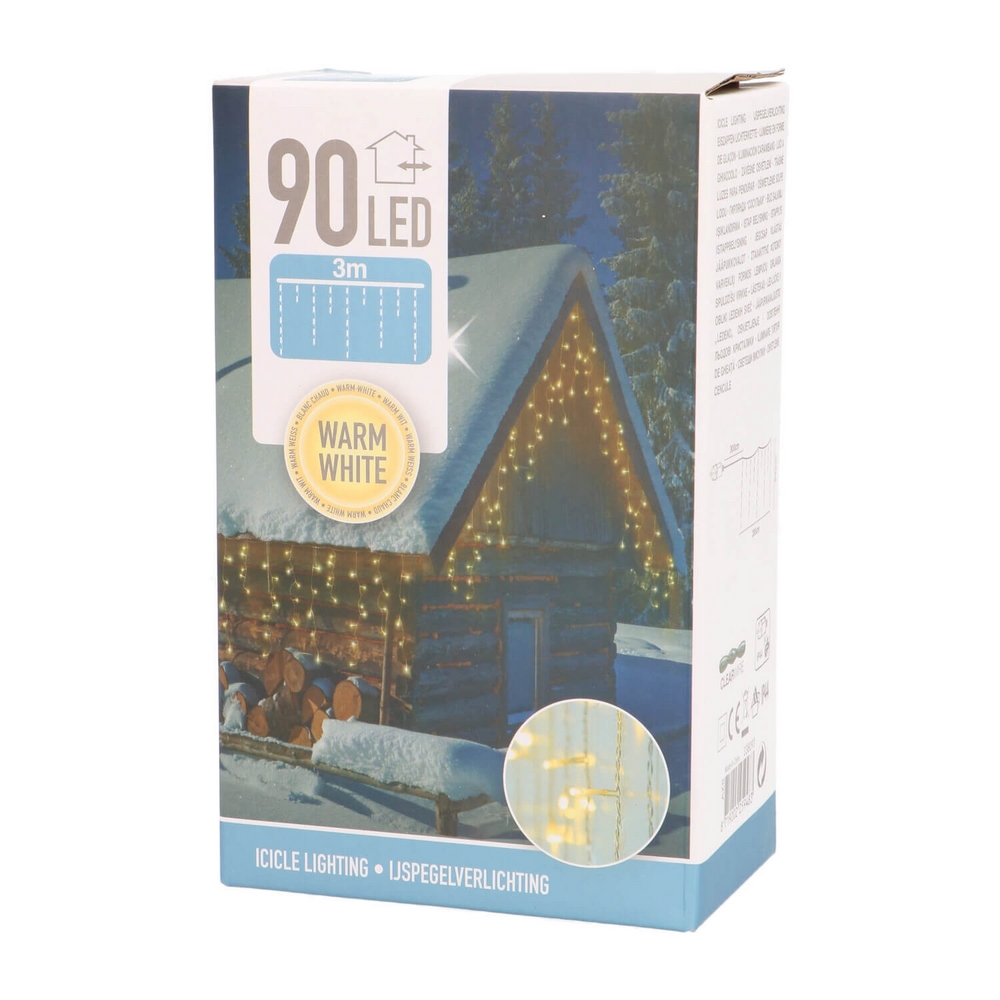 Koopman Led Lights Icicle 90 Ww Outdoor