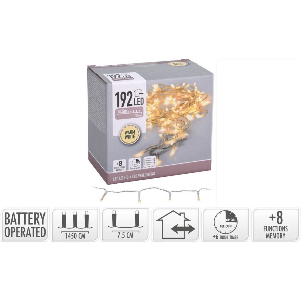 Koopman Led Lights 192 Bo Ww Transparent