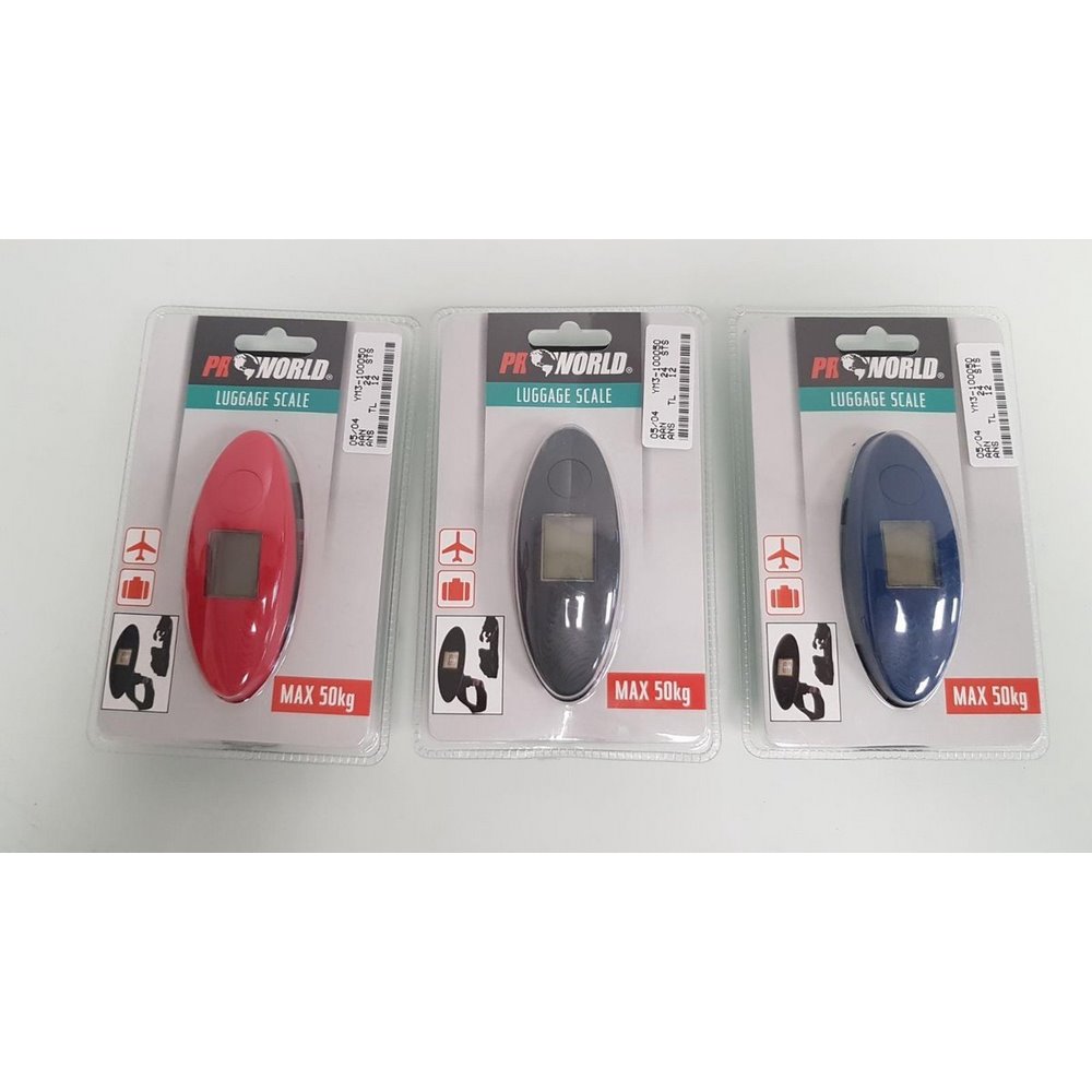 Koopman Luggage Scale Digital 3Ass Clr