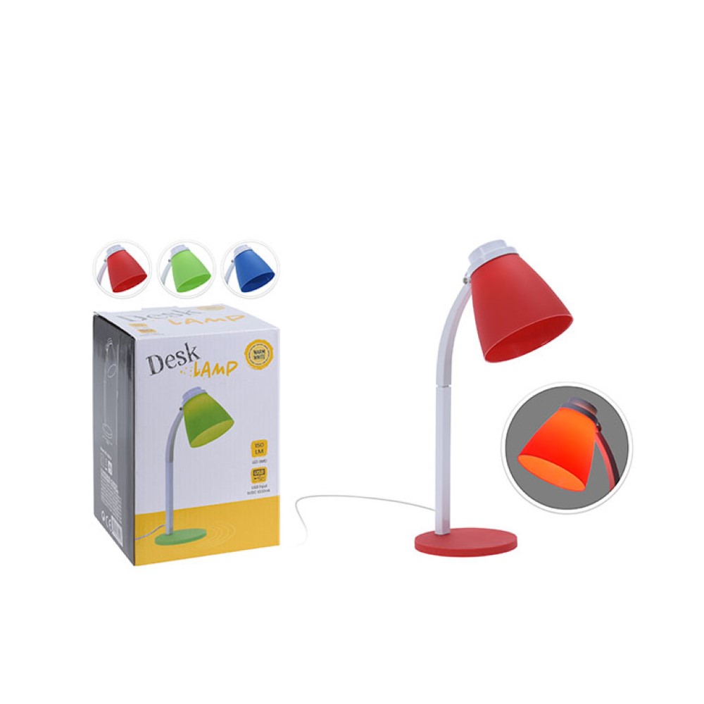 Koopman Desk Lamp With Led Lights Light 3Ass Clr