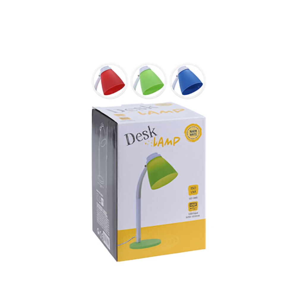 Koopman Desk Lamp With Led Lights Light 3Ass Clr