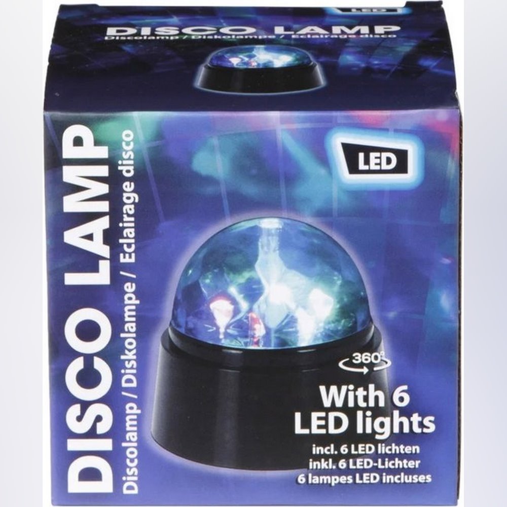 Koopman Disco Lamp Dia 9Xh10Cm