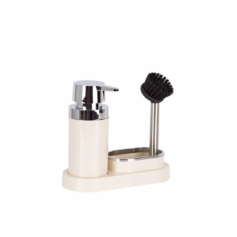 Primanova Pollen Kitchen Set Beige Liquid Soap Dish