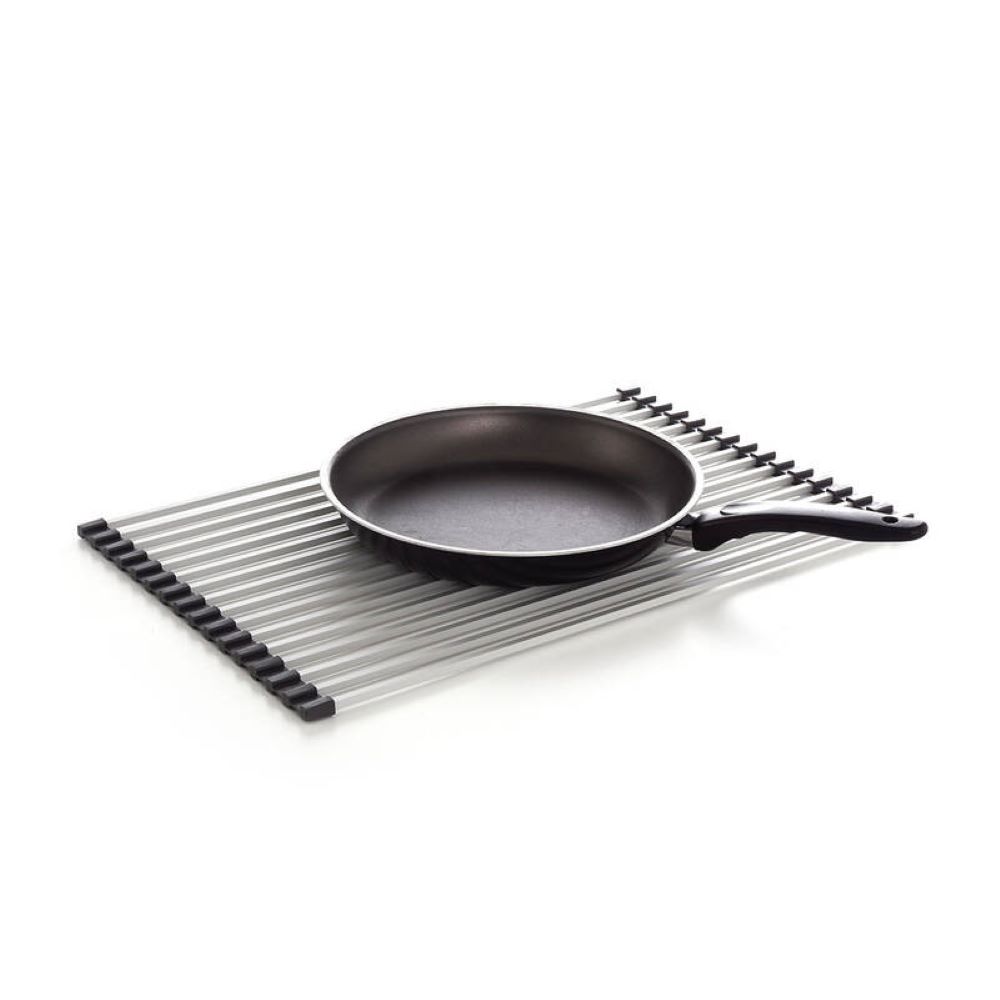 Primanova Lavabo Foldingtop Kitchen Shelf - Grey