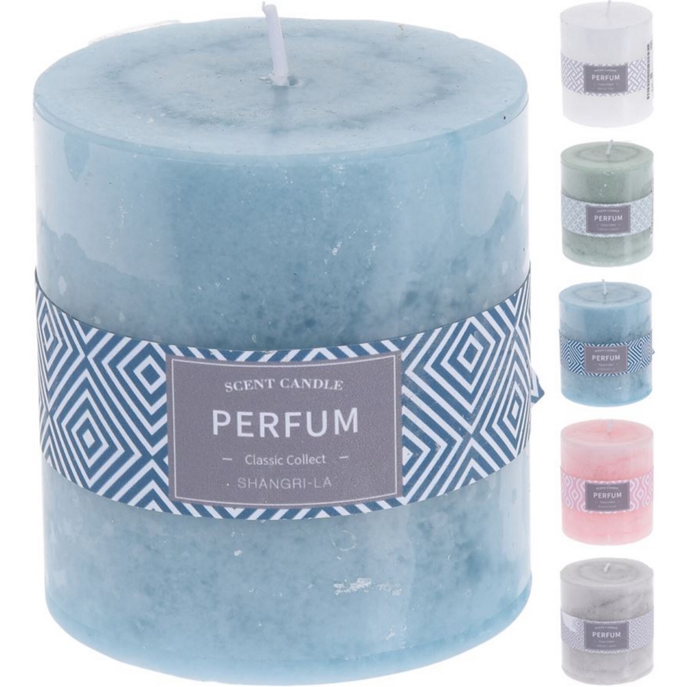 Koopman Pillar Candle 70X75Mm 5Ass