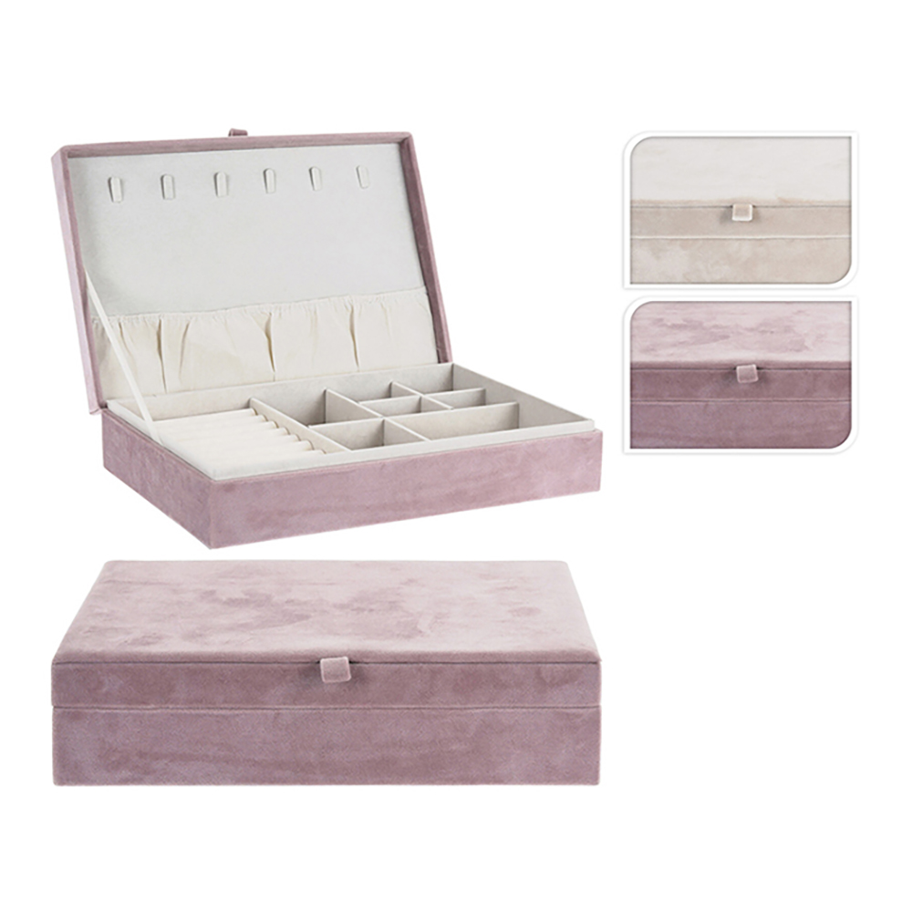Koopman Jewellery Box 280X190X70Mm 2Ass