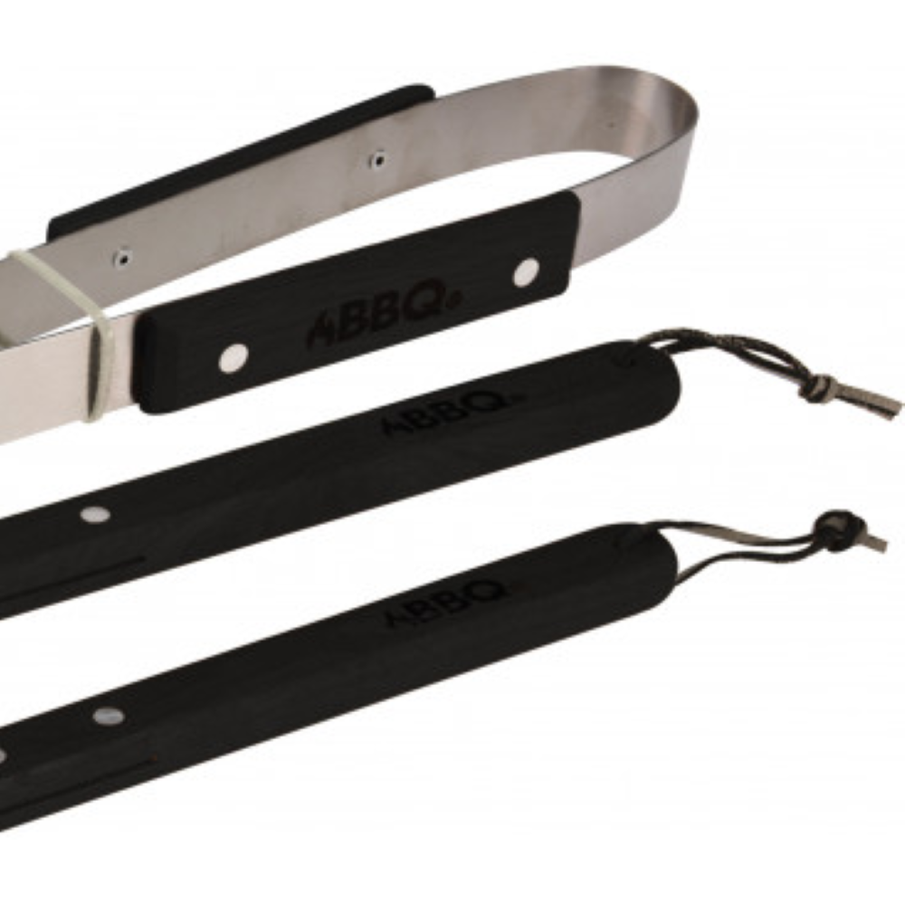Koopman Bbq Tool Set 3 Pcs Black