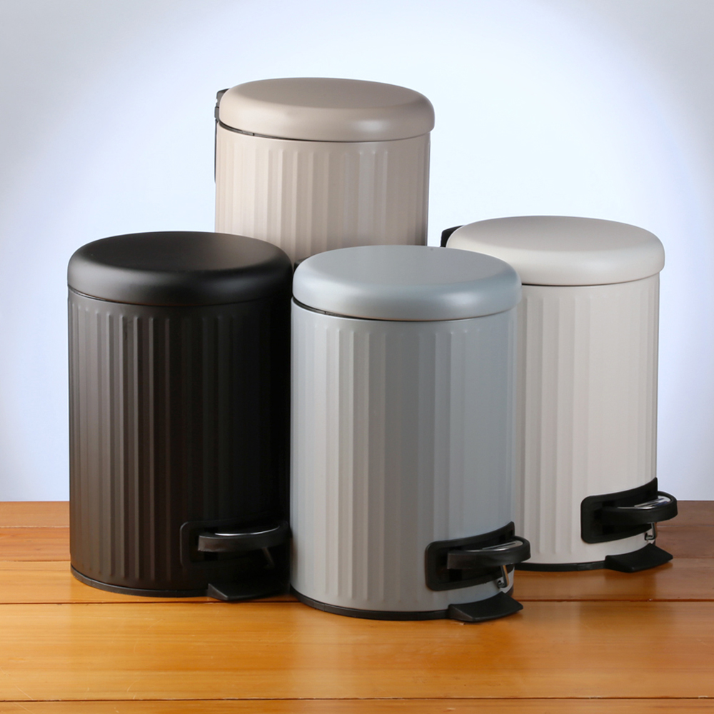 Koopman Pedal Bin 3Ltr 4Ass Clr