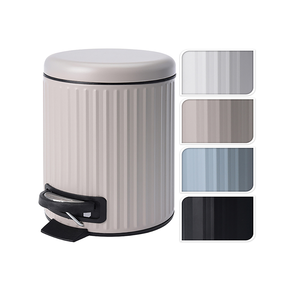 Koopman Pedal Bin 3Ltr 4Ass Clr
