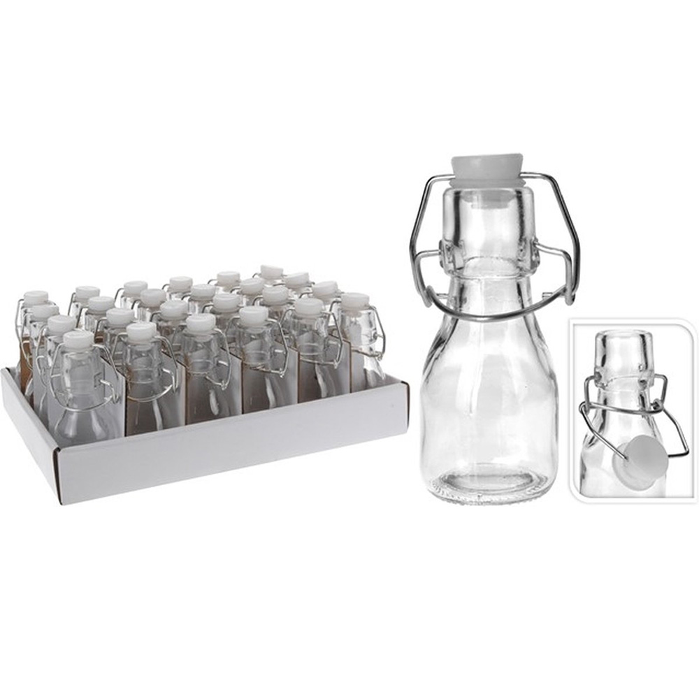Koopman Bottle Glass With Swıng Lid