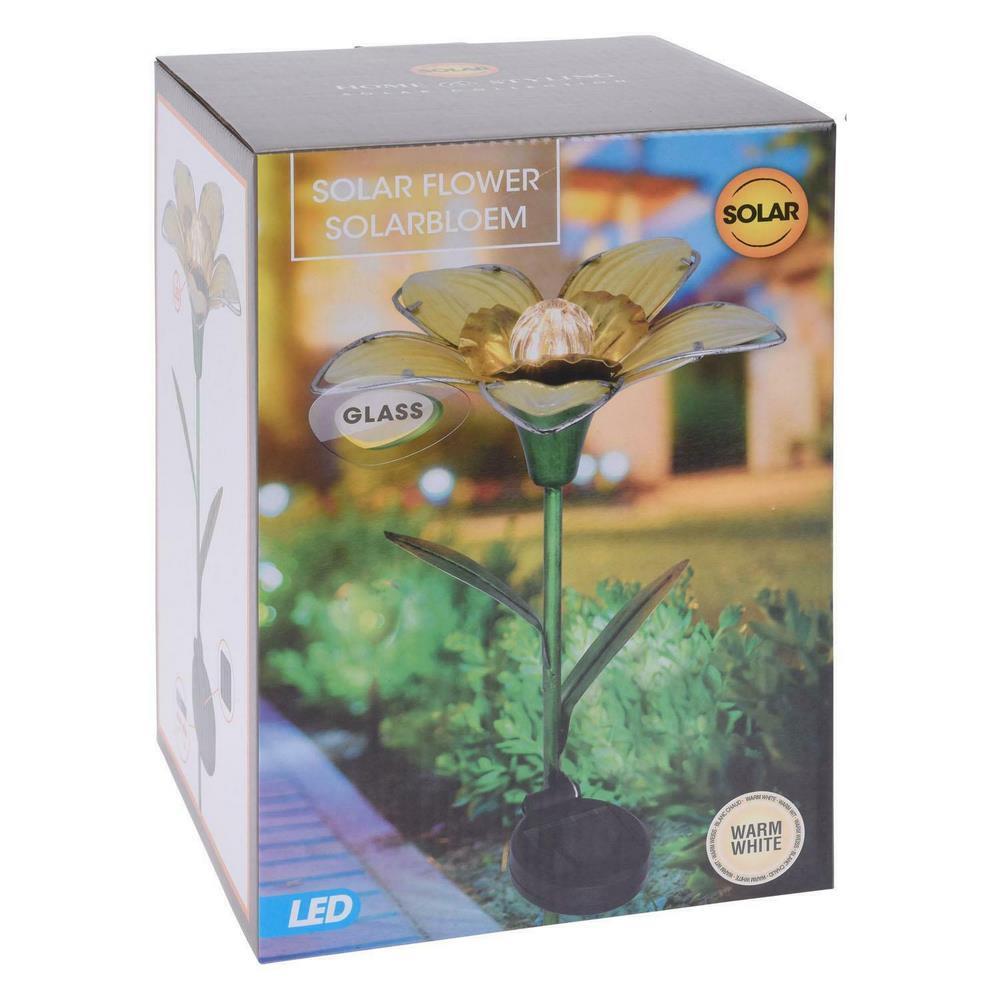 Koopman Solar Flower Lamp Pp On Stıck 3Ass