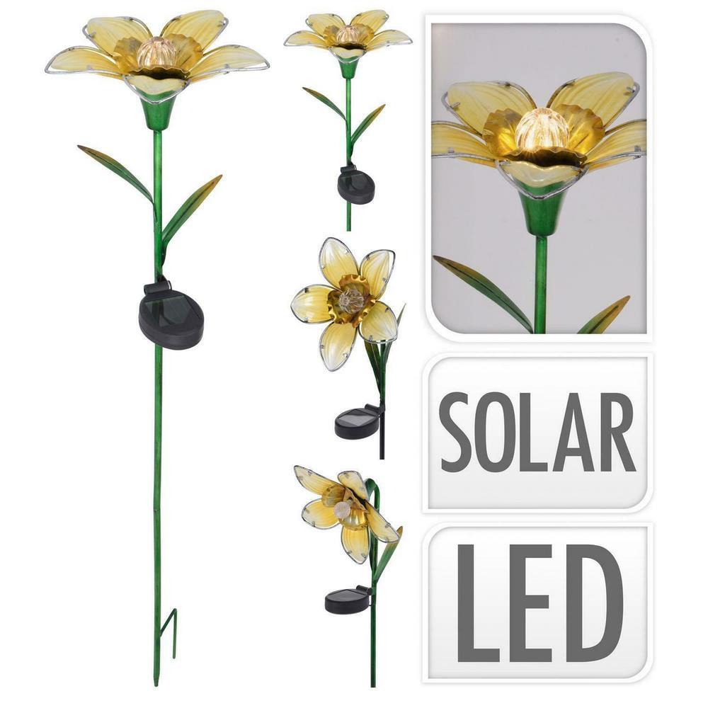 Koopman Solar Flower Lamp Pp On Stıck 3Ass