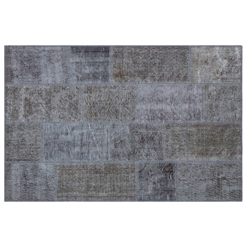 Halistores Liviadora Patchwork Carpet 80*150 Grey