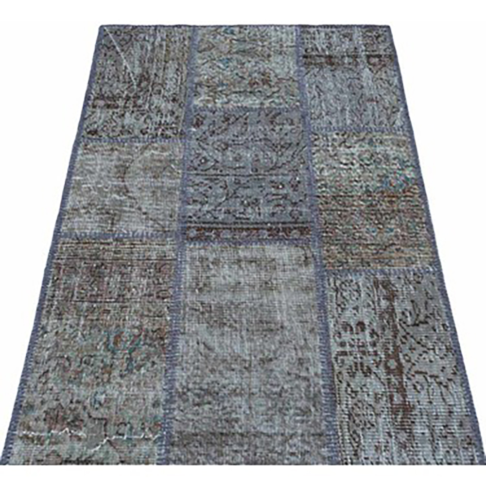 Halistores Liviadora Patchwork Carpet 100*300 Grey