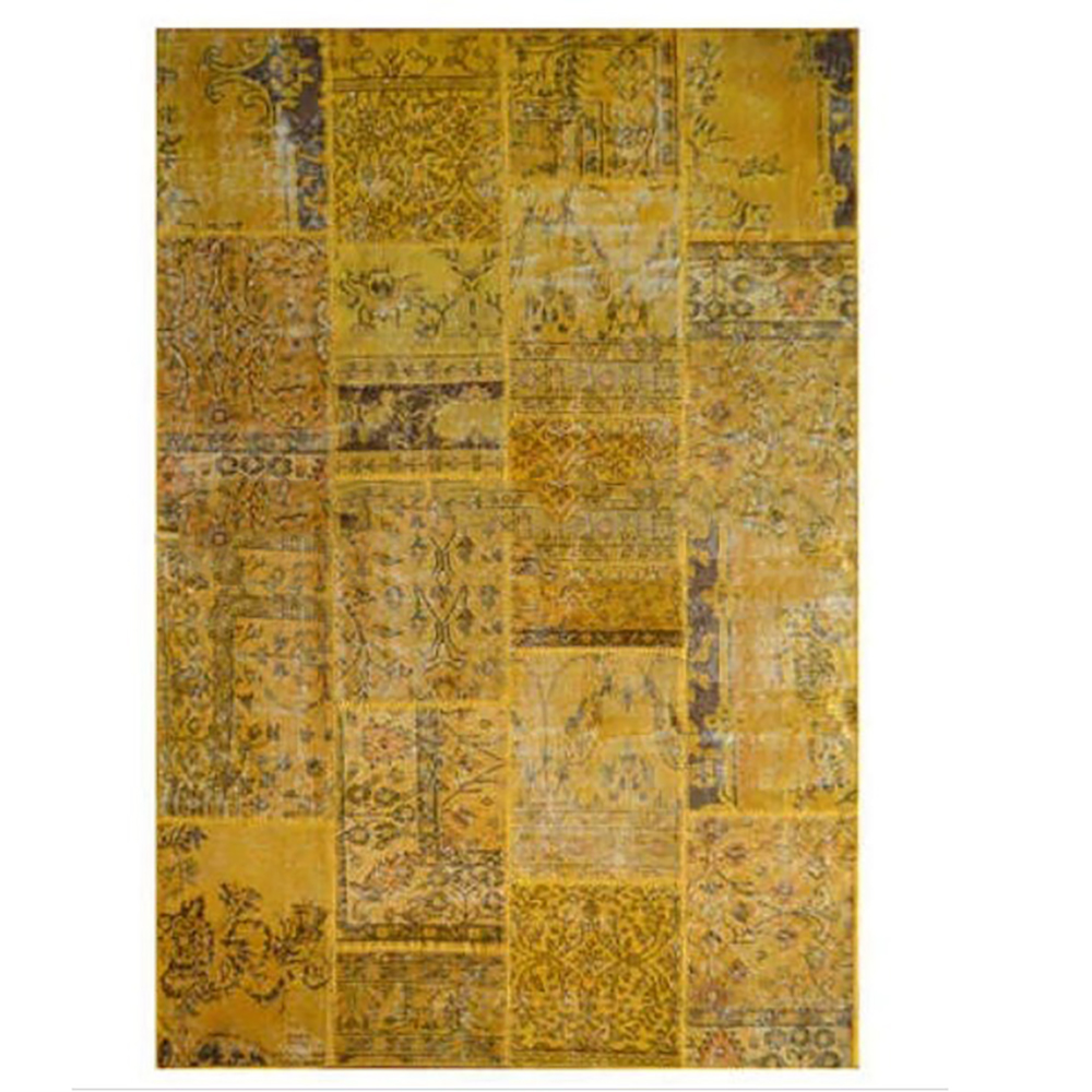 Halistores Liviadora Patchwork Carpet 160*230 Mustard