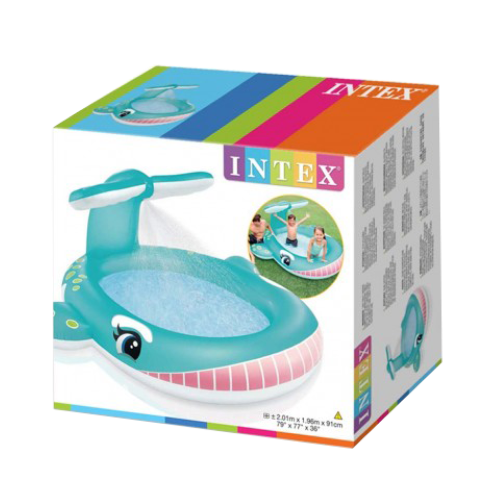 Intex Whale Spray Pool Center 79*77*36 Cm