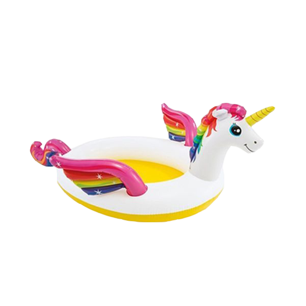 Intex Unicorn Spray Unicorn Pool 107"L * 76"W * 41"H