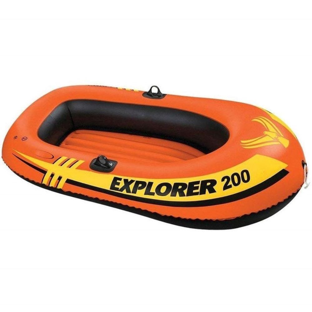 Intex Boat Explorer 200 For 2 Person 95 Kg (58 * 33 * 14 )
