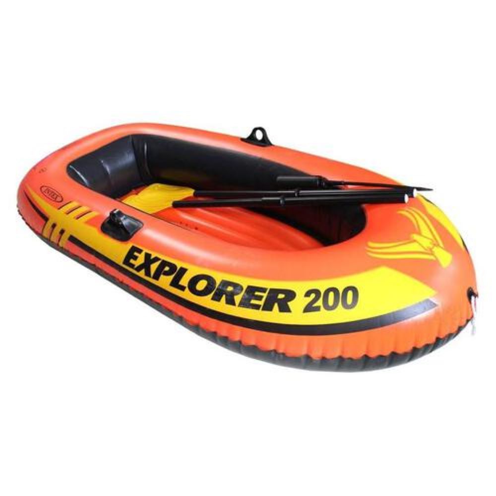 Intex Boat Explorer 200 For 2 Person 95 Kg (58 * 33 * 14 )