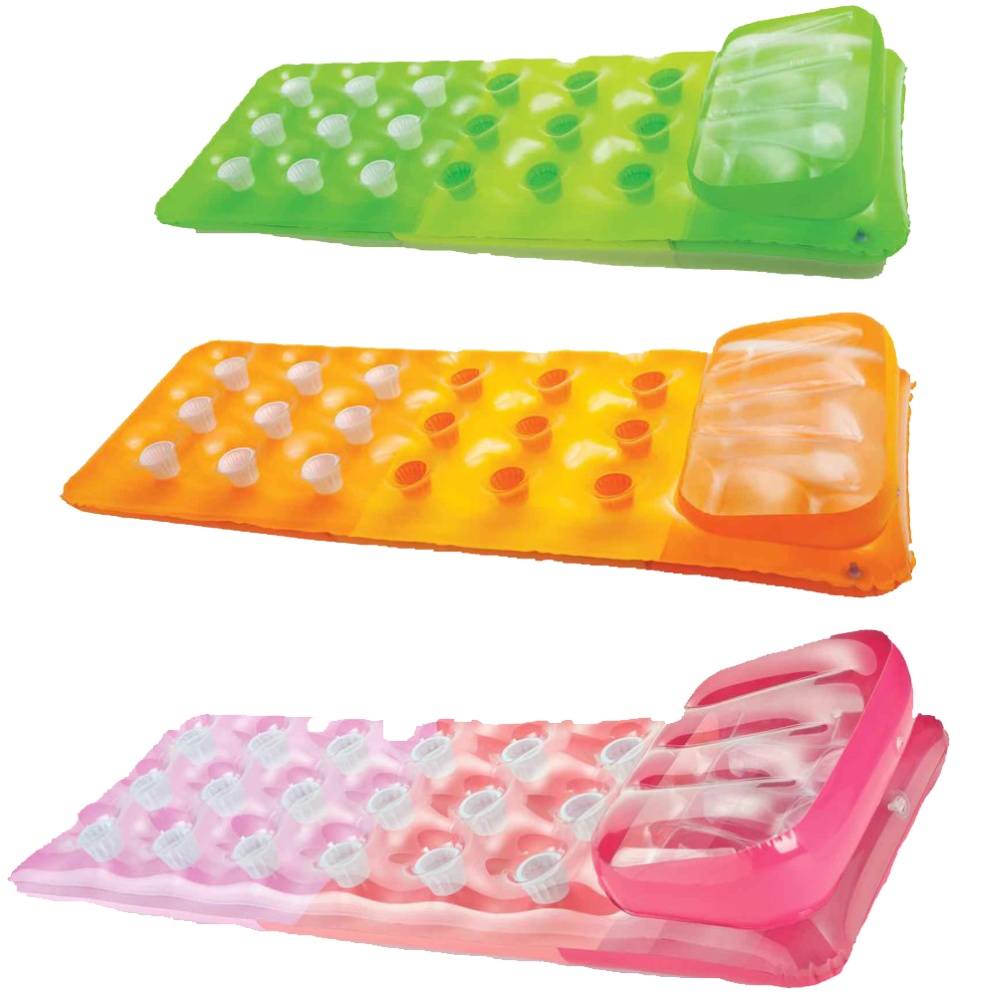 Intex 18-Pocket Fashion Inflatable Floating Mats - Assortment
