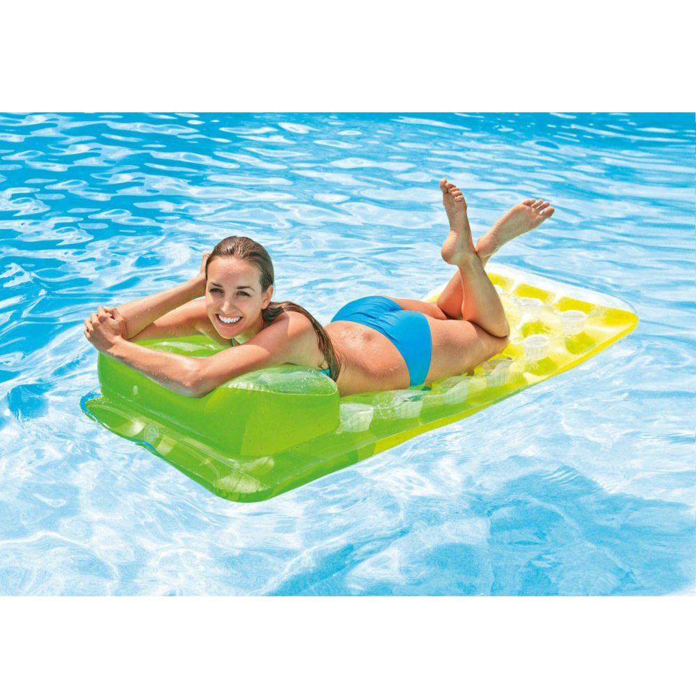 Intex 18-Pocket Fashion Inflatable Floating Mats - Assortment