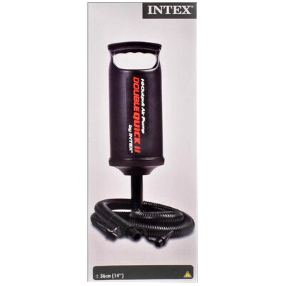 Intex Hi-Output Air Pump Double Quick I Hand Pump (36 Cm)