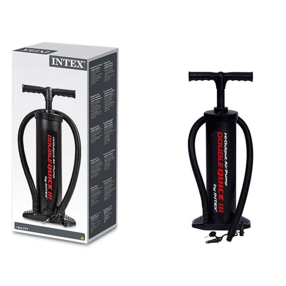Intex Hi-Output Air Pump Double Quick I Hand Pump (48 Cm)