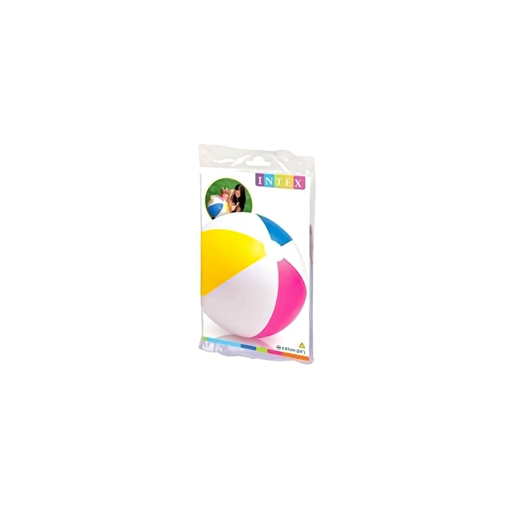 Intex Beach Balls Gloosy Panel Ball 20   ( 61Cm ) Diameter