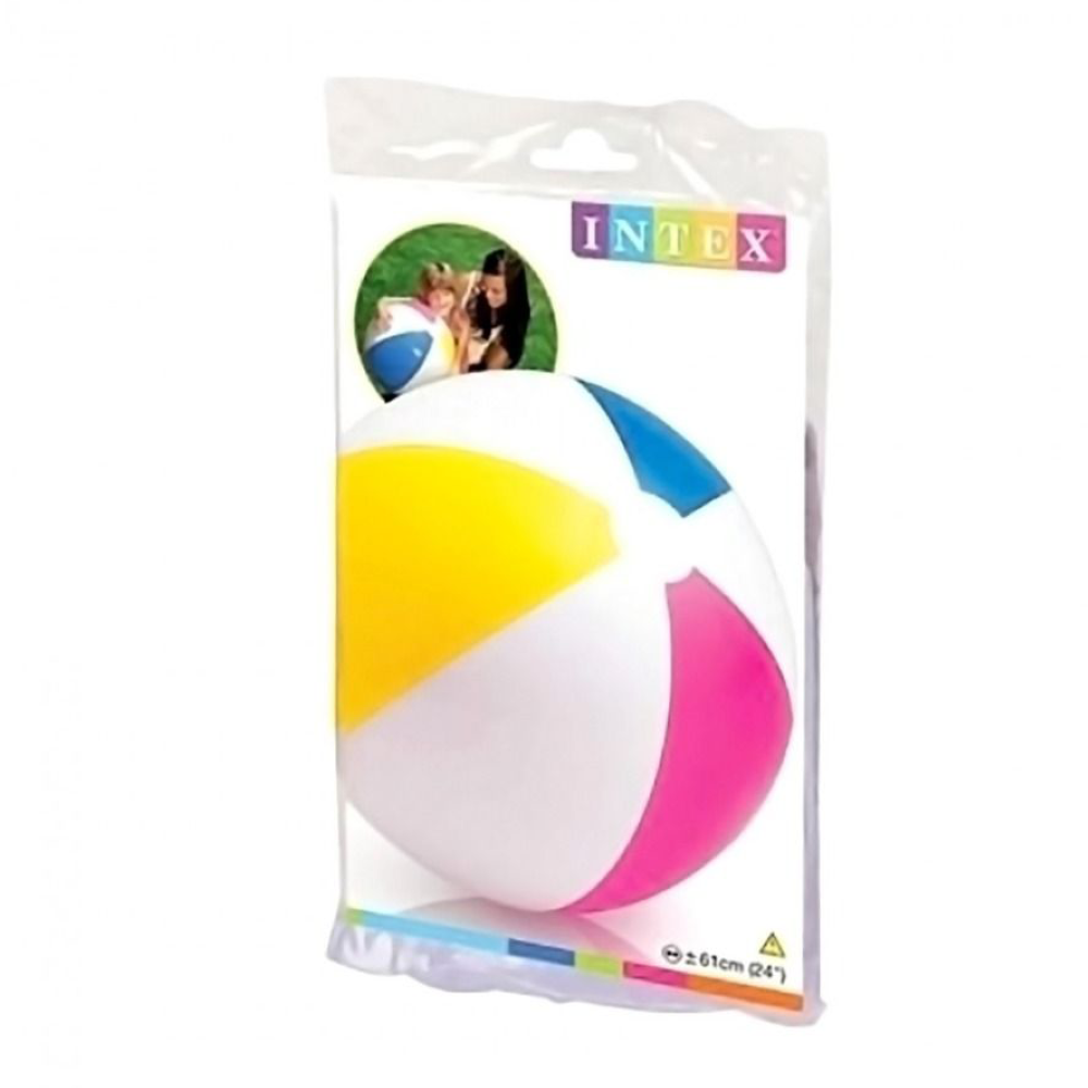 Intex Beach Balls Gloosy Panel Ball 20   ( 61Cm ) Diameter