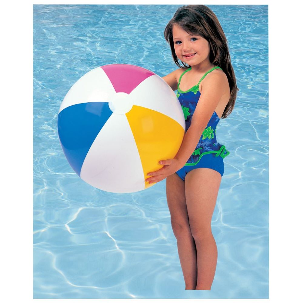 Intex Beach Balls Gloosy Panel Ball 20   ( 61Cm ) Diameter