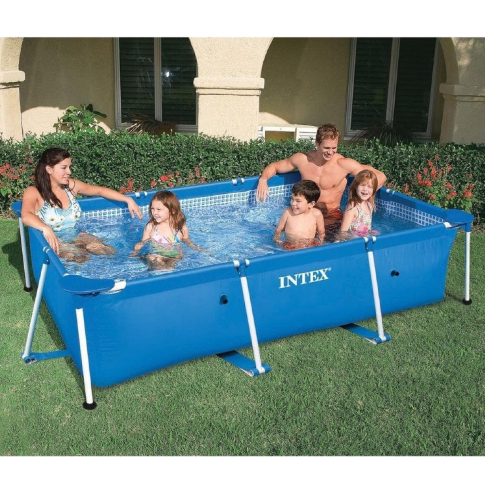 Intex Small Frame Rectangular Pool ( 9 9" X 6 6" X 29.5" )