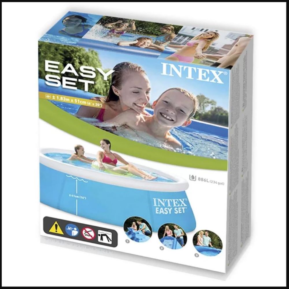 Intex 6-Ft Easy Set Pool ( 6 * 20)