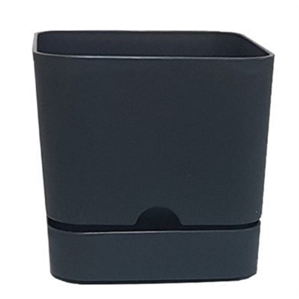 Poliwork Begonya Square Flower Pot 13 Anthracite