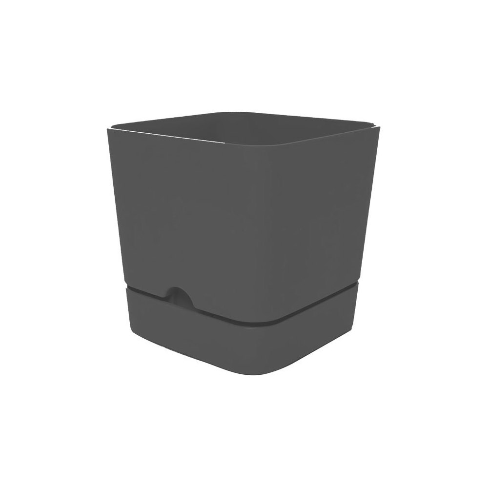 Poliwork Begonya Square Flower Pot 13 Anthracite
