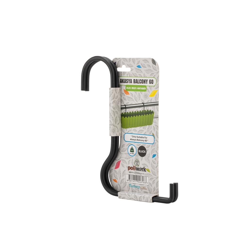 Poliwork Akasya Balcony Hanger 60