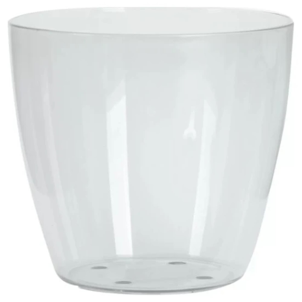 Poliwork Elata Flower Pot 17 Transparent