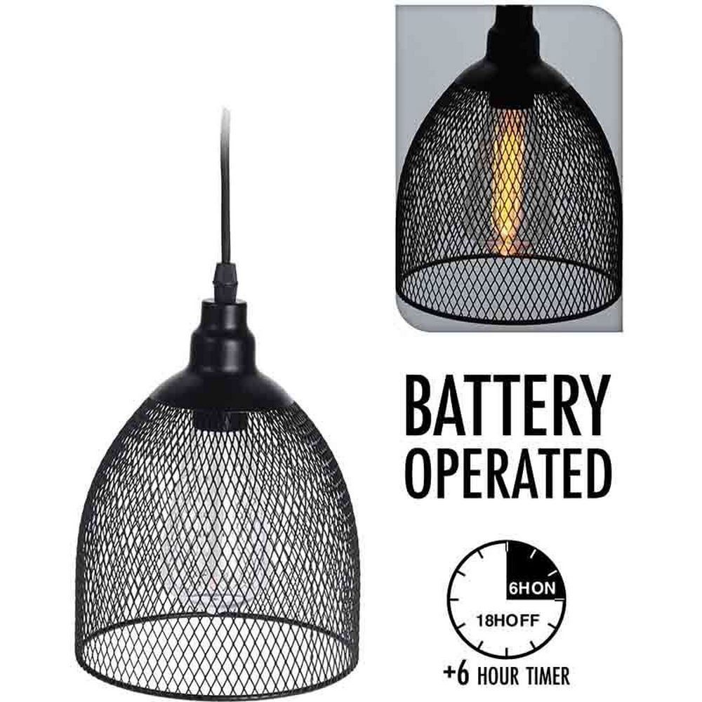 Koopman Hanging Lamp Wire Black