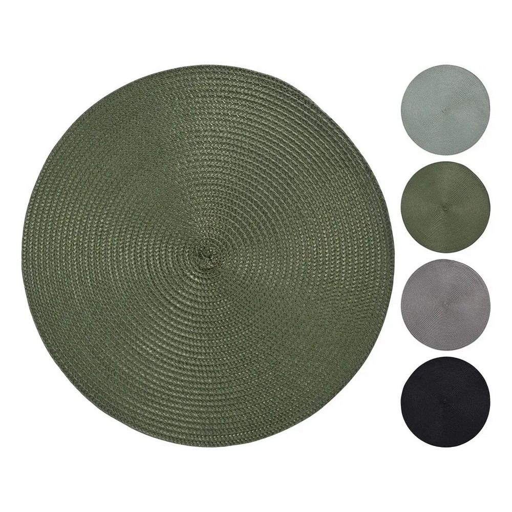 Koopman Placemat Round 38Cm 4Ass Clr