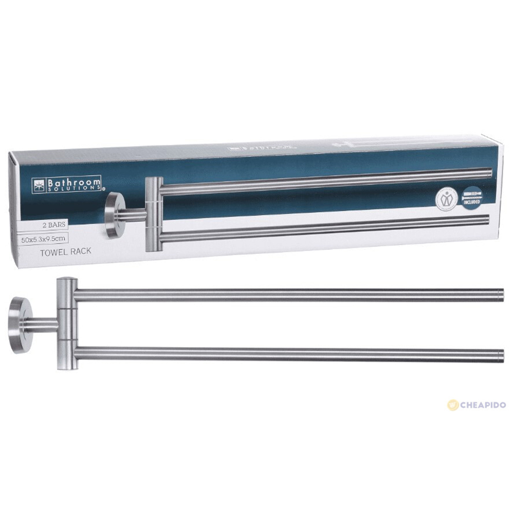 Koopman Towel Rack Stainless Steel