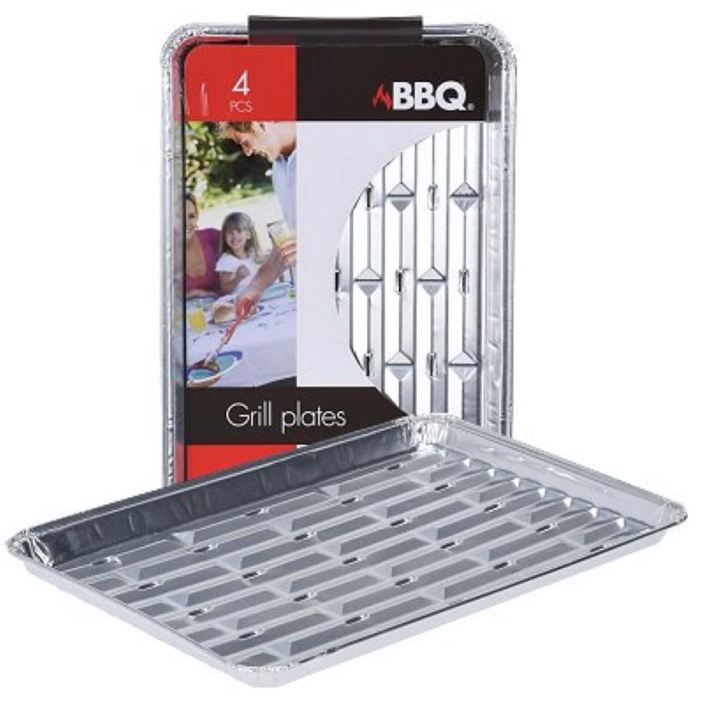 Koopman Bbq Grill Plates Set 4Pcs