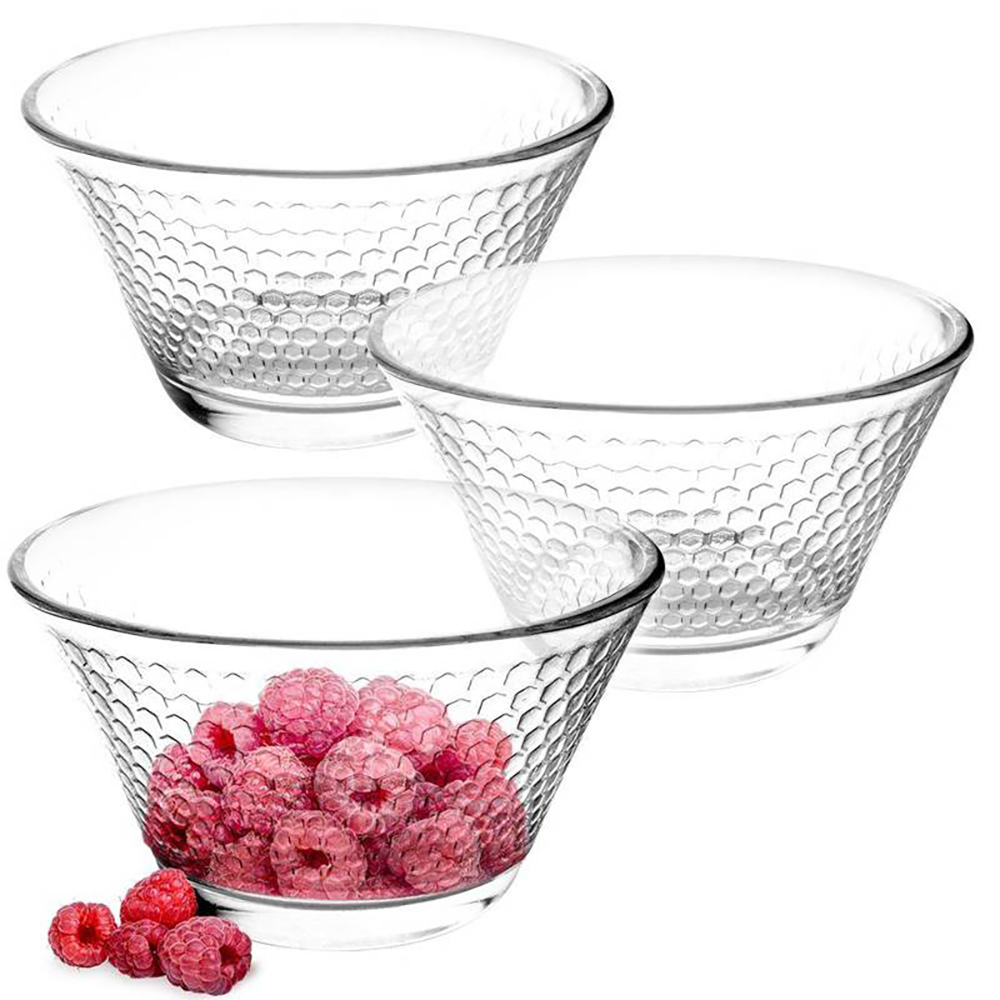 Koopman Bowl Glass Set Of 3 Pcs Design