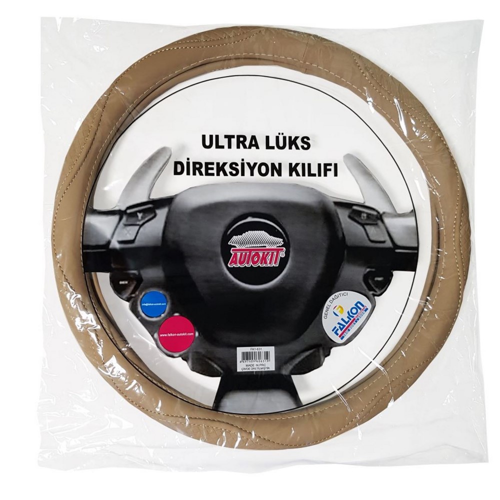 Autokit Universal Luxury Steering Cover