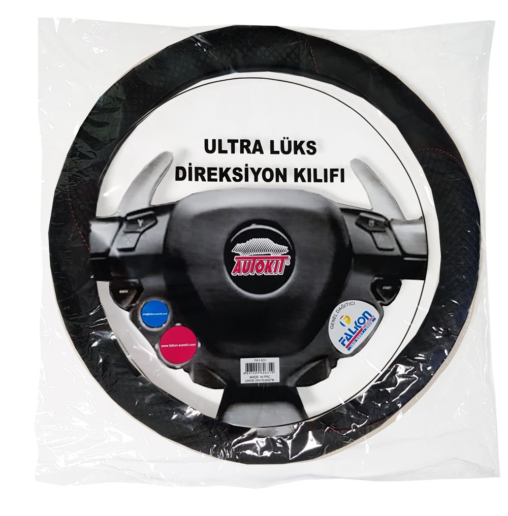 Autokit Universal Luxury Steering Cover
