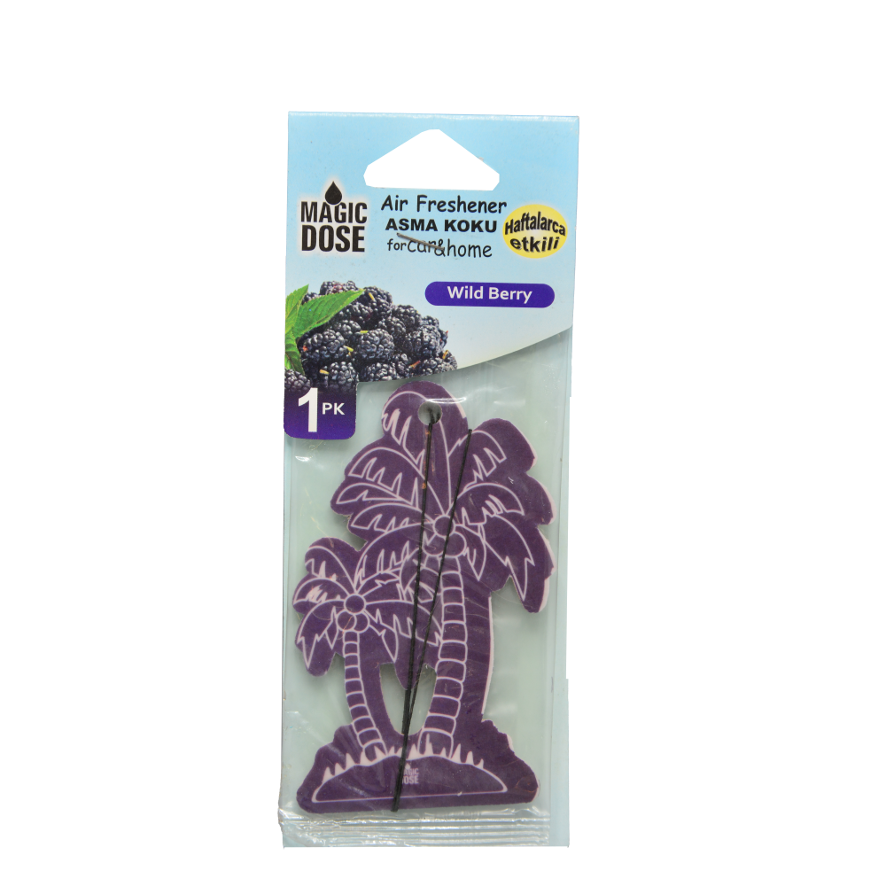 Magic Dose Palm Shaped Fragrance Wild Berry