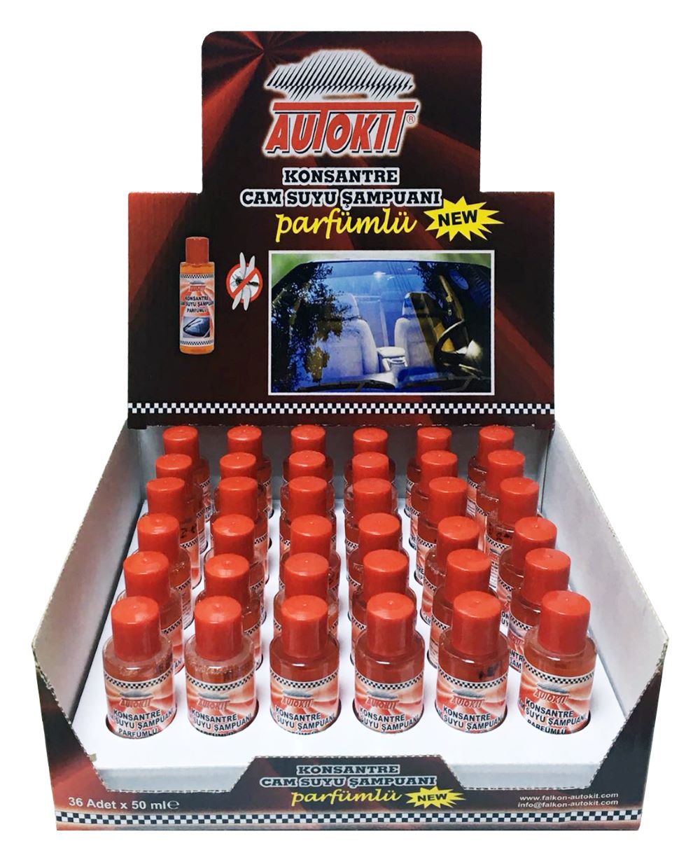 Autokit Consantrated Auto Glass Shampoo Scented 50Ml