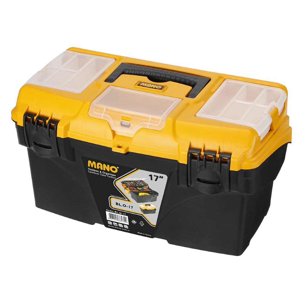 Mano Cantilever Case Toolbox 17