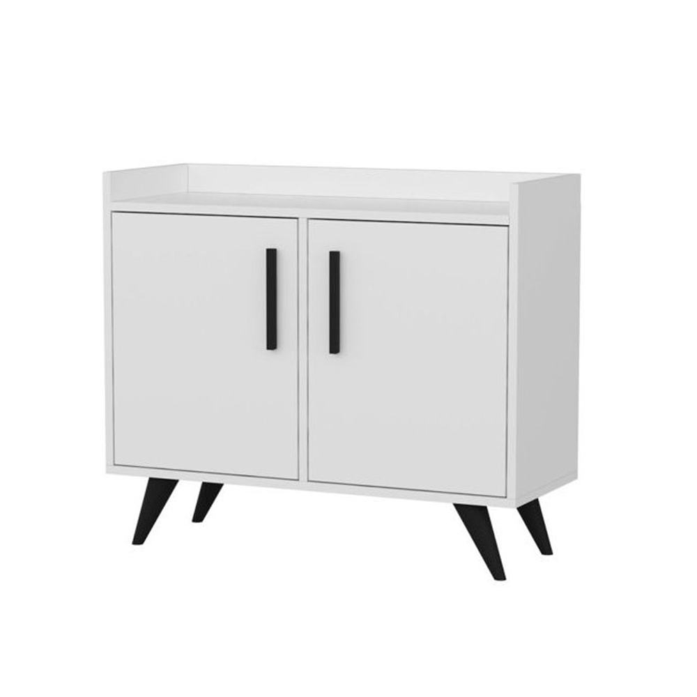 Minar Laura Multi Purpose Cabinet - Parlak White