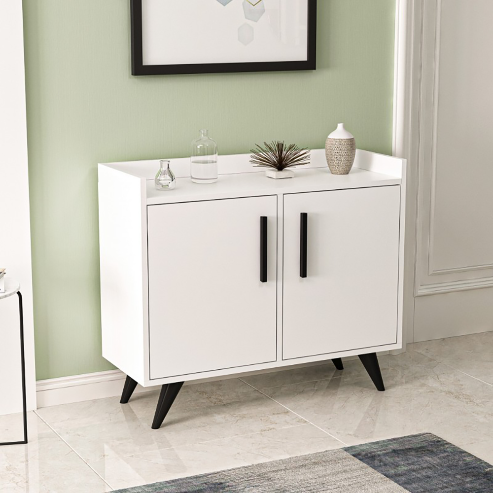 Minar Laura Multi Purpose Cabinet - Parlak White