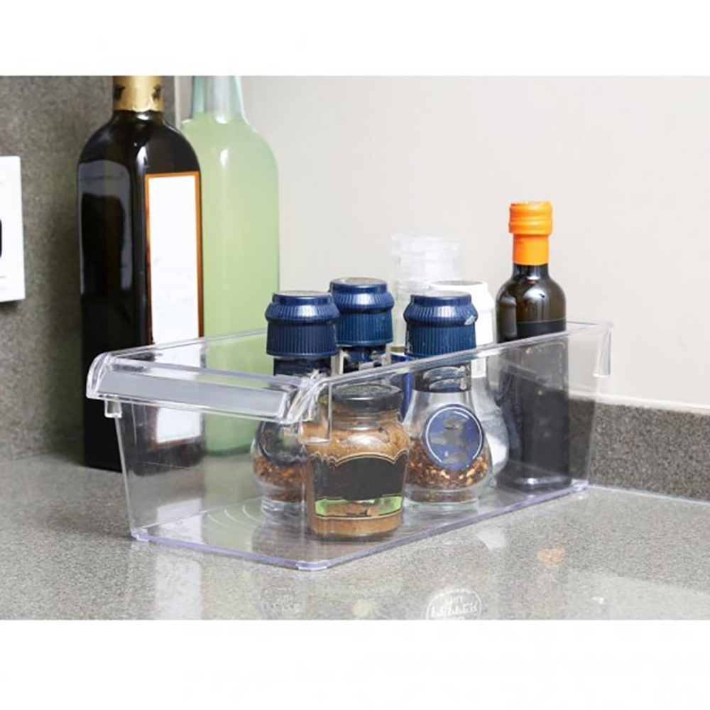 Primanova Organizer Locking Shelf 290*150*100 Mm Transparent Black