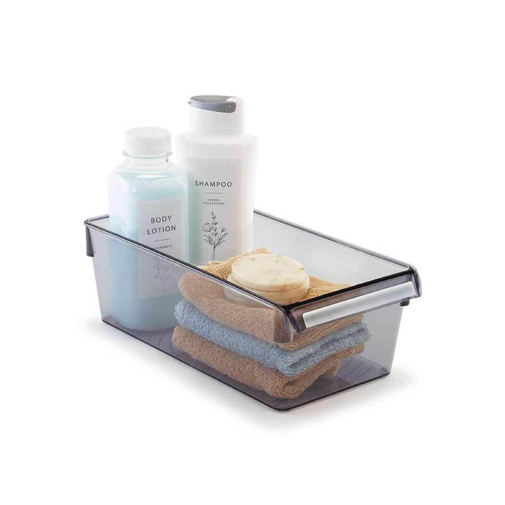 Primanova Organizer Locking Shelf 290*150*100 Mm Transparent Black